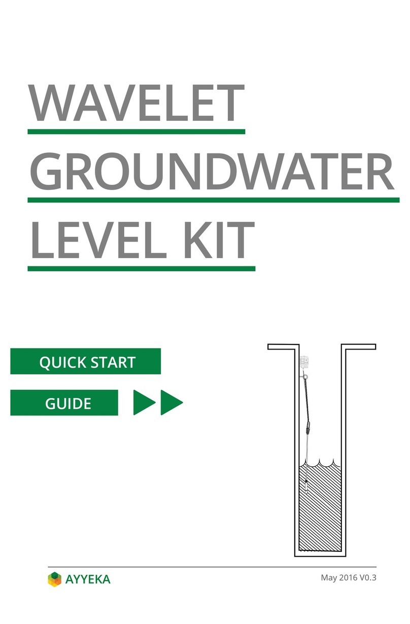 Ayyeka Wavelet Groundwater Level Kit quick start guide