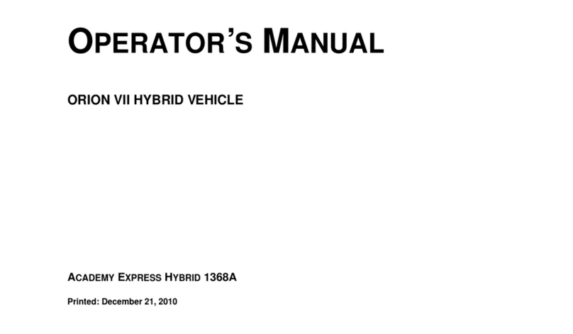 Orion VII EPA10 Operator's manual