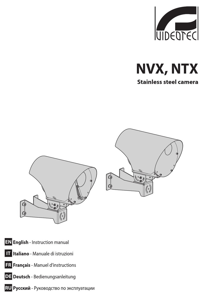 Videotec NVX instruction manual