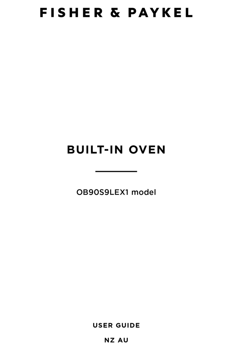 Fisher & Paykel OB90S9LEX1 user guide