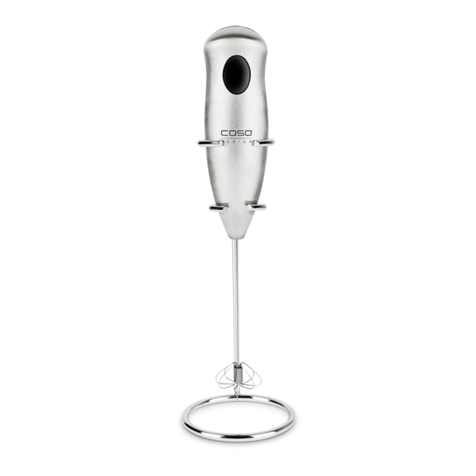 Caso Fomini Inox User manual
