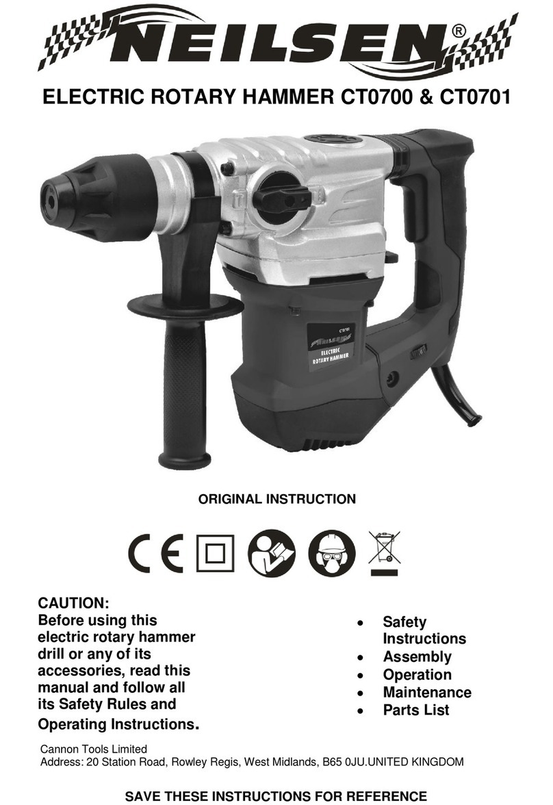 Neilsen CT0701 operating instructions