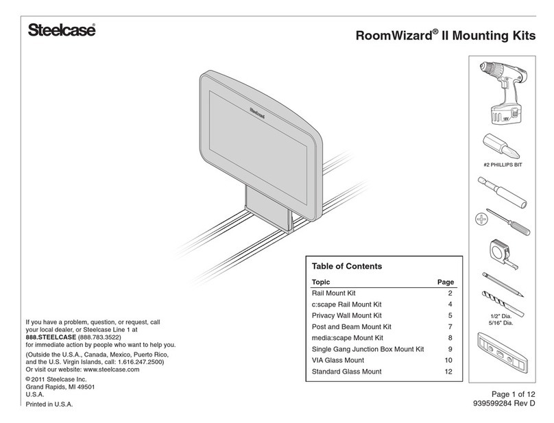 Steelcase RoomWizard II manual