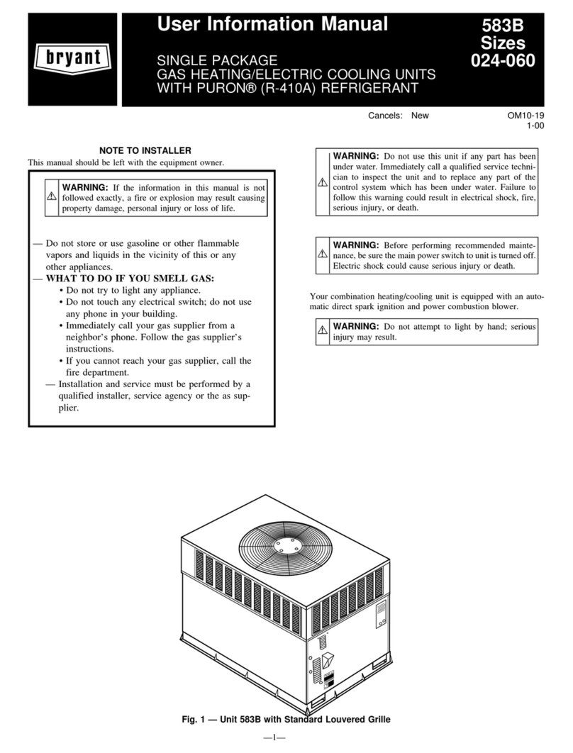 Bryant 583B Series Guide Bryant 583B Series Guide
