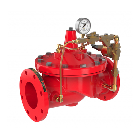 CLA-VAL 50B-4KG1 Installation, operation and maintanance manual
