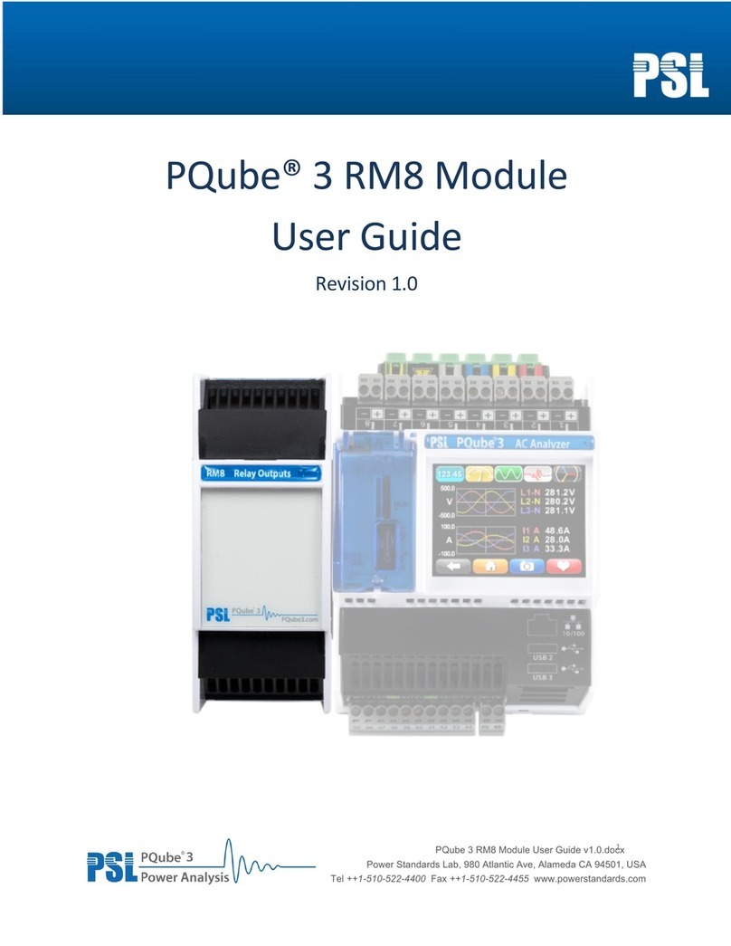PSL PQube 3 Series user guide