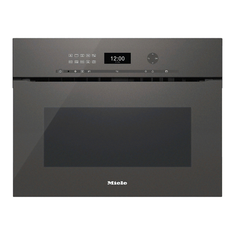 Miele H6401BMX User manual Miele H6401BMX User manual