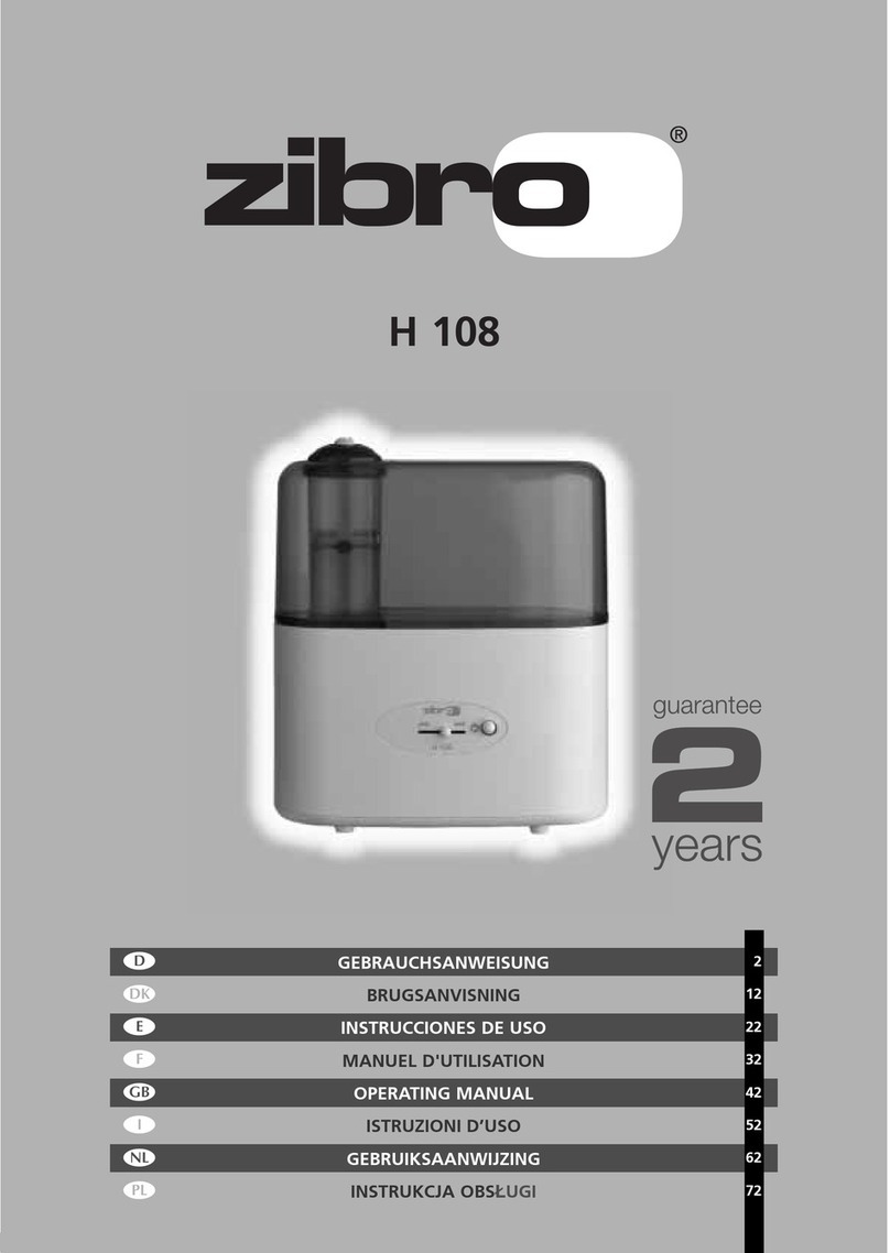 Zibro H 108 operating manual