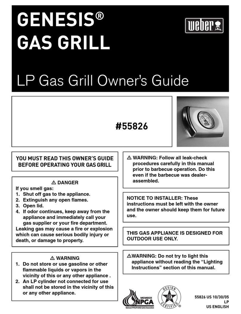 Weber GENESIS 55826 User manual