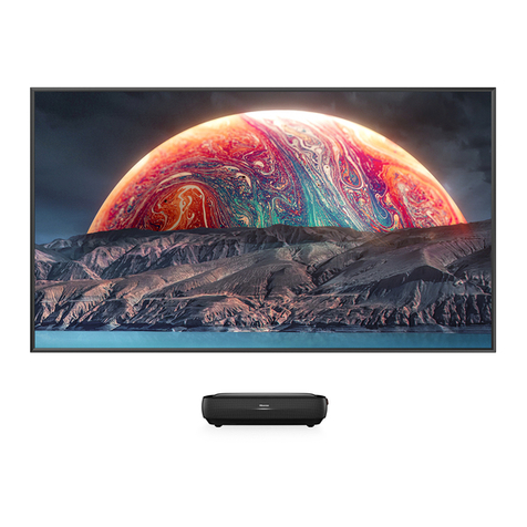 Hisense Laser TV Display Screen User manual