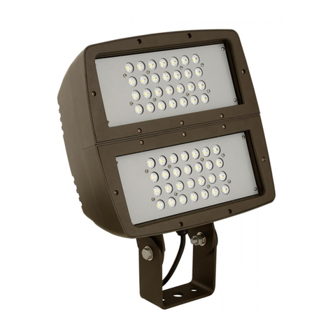 Hubbell FXL LED FLOOD installation instructions