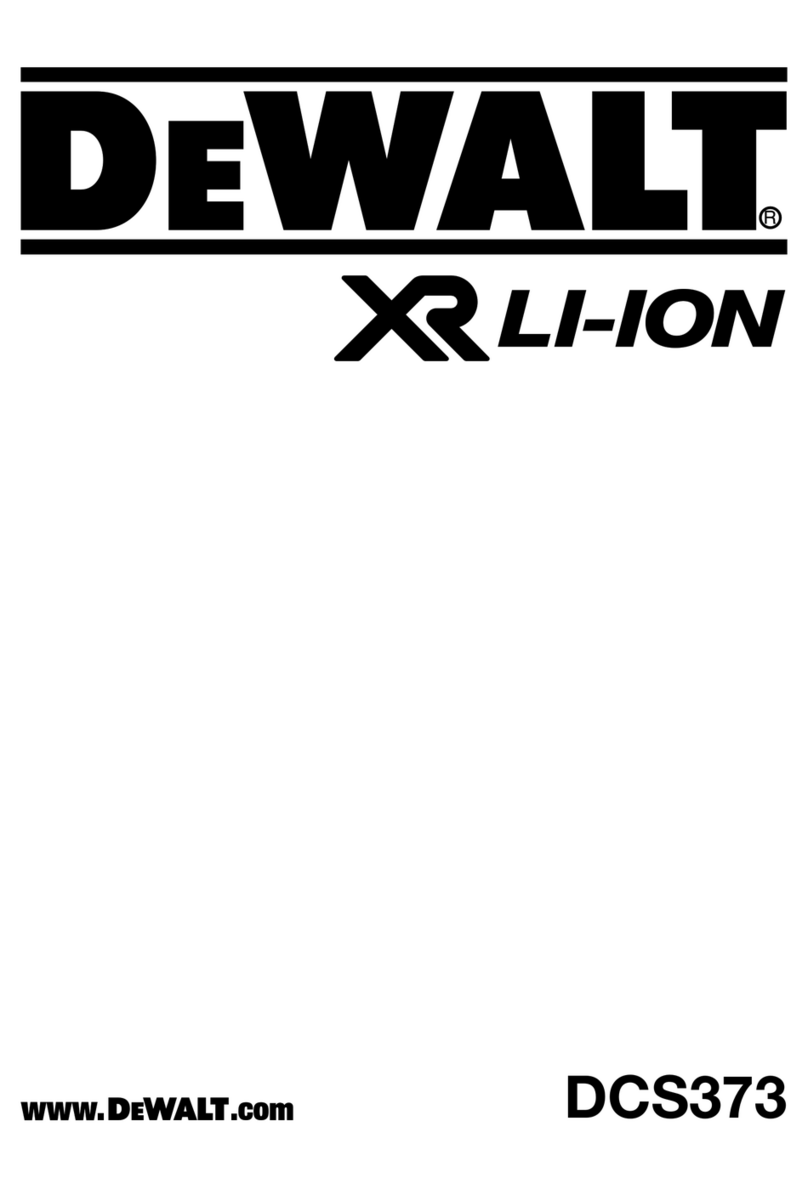 DeWalt DCS373 manual