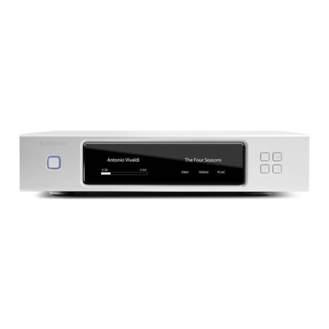 Aurender W20 quick start guide