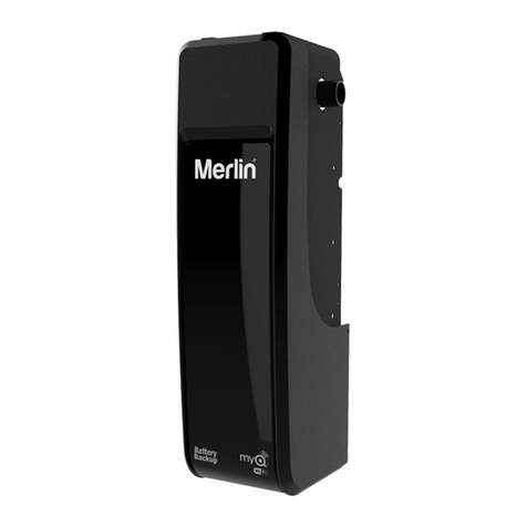 Merlin Commander Ultimate MJ3800MYQ User manual