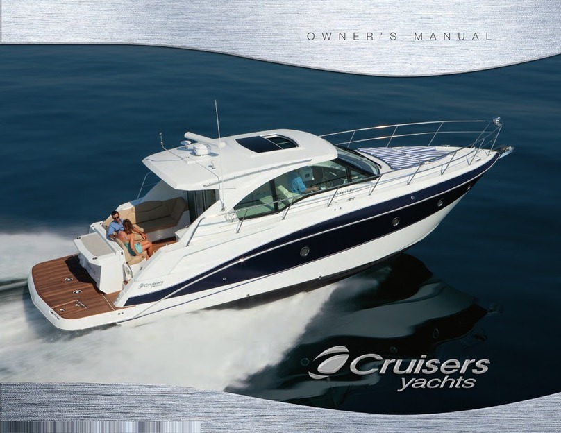Cruisers Yachts 41 Cantius owner's manual