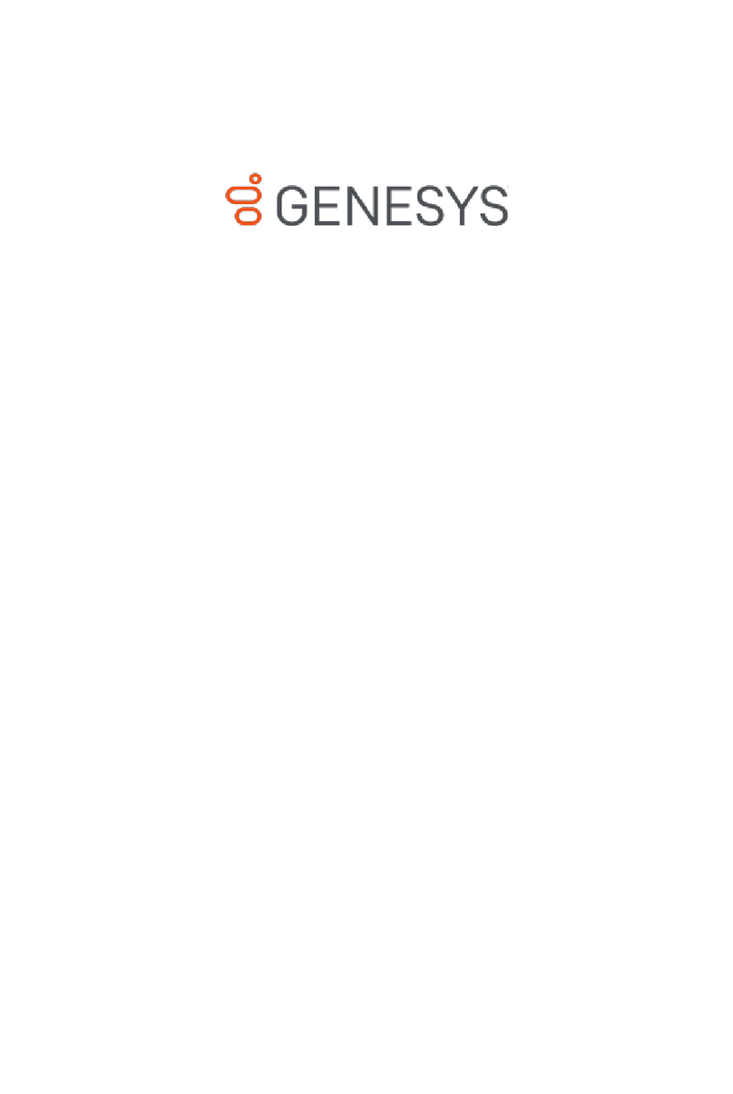 Genesys 400 Series Service manual Genesys 400 Series Service manual