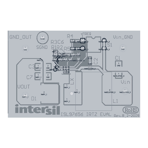 Intersil ISL97656IRTZEVALZ Instructions for use