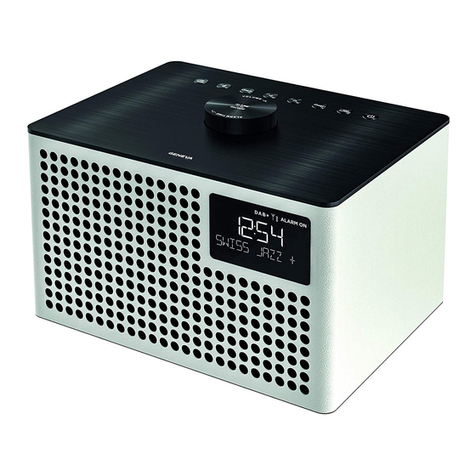 Geneva Lab Acustica Lounge Radio manual