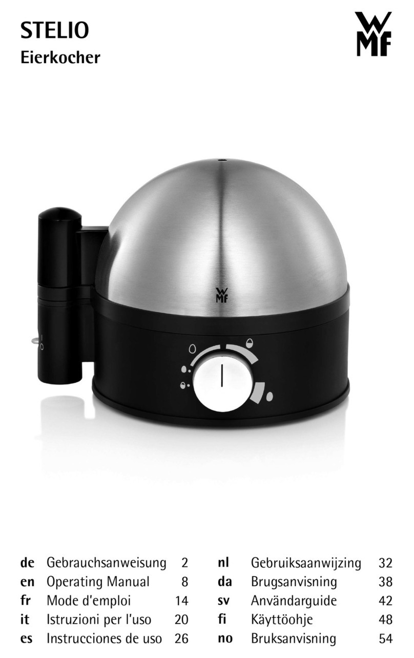 WMF STELIO operating manual