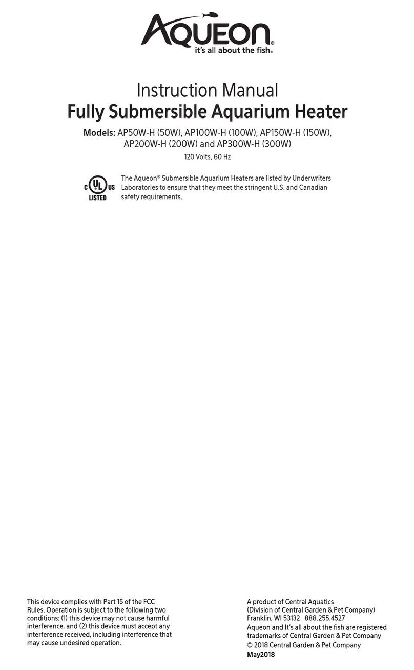 Aqueon AP50W-H instruction manual