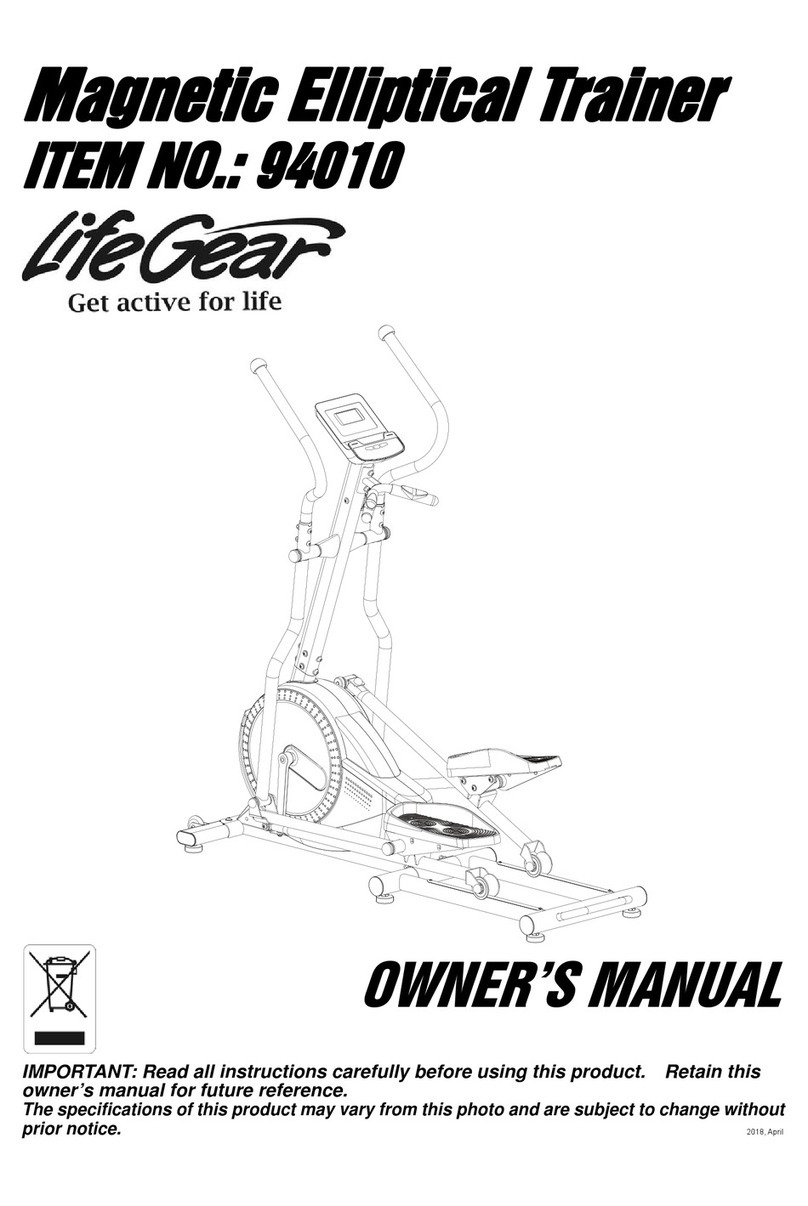 Life Gear 94010 owner's manual Life Gear 94010 owner's manual