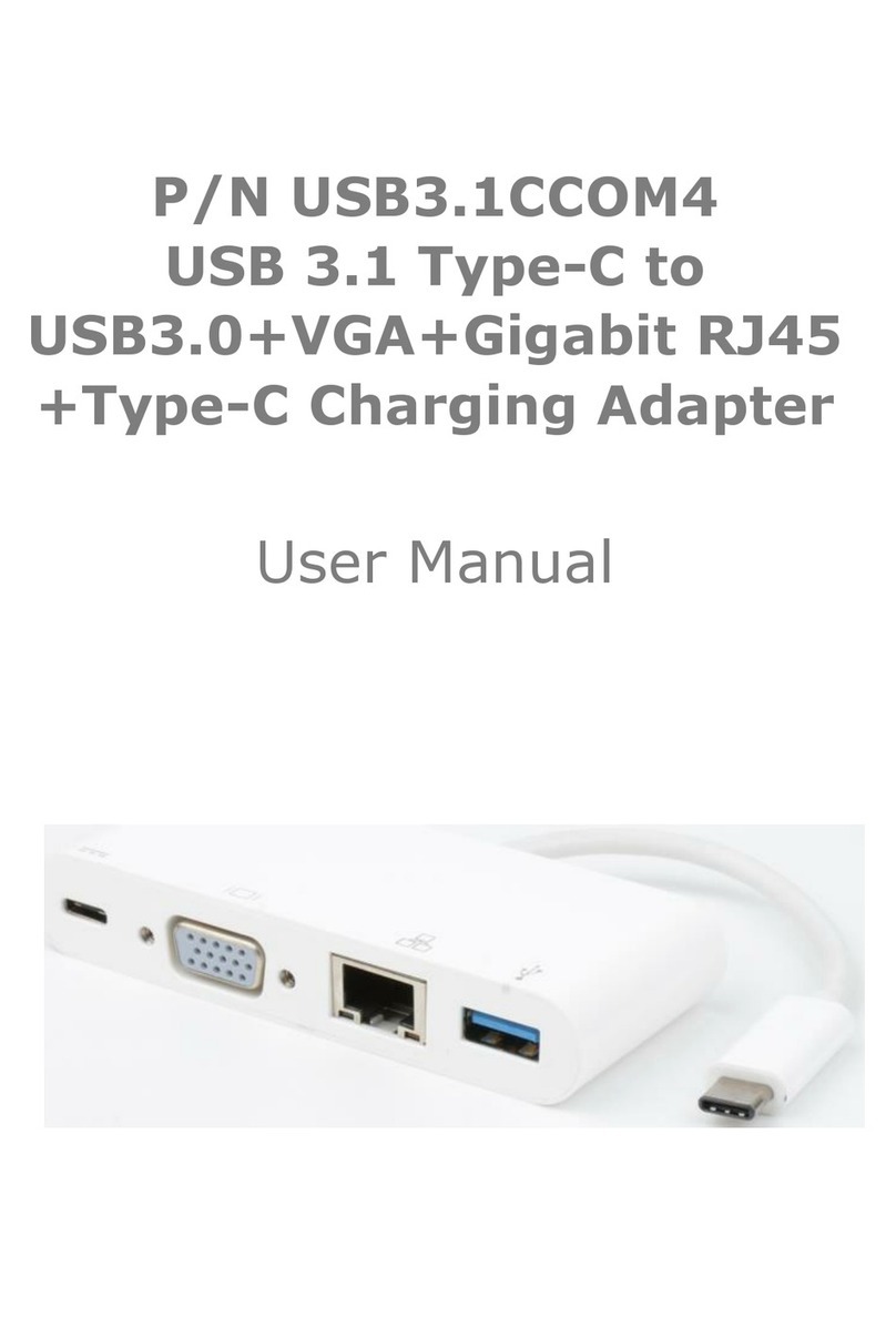 MicroConnect USB3.1CCOM4 user manual