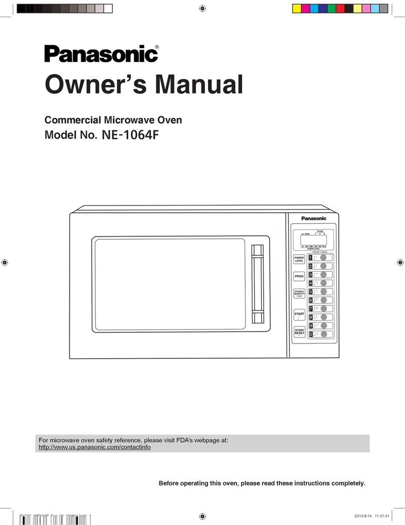 Panasonic NE-1064F owner's manual