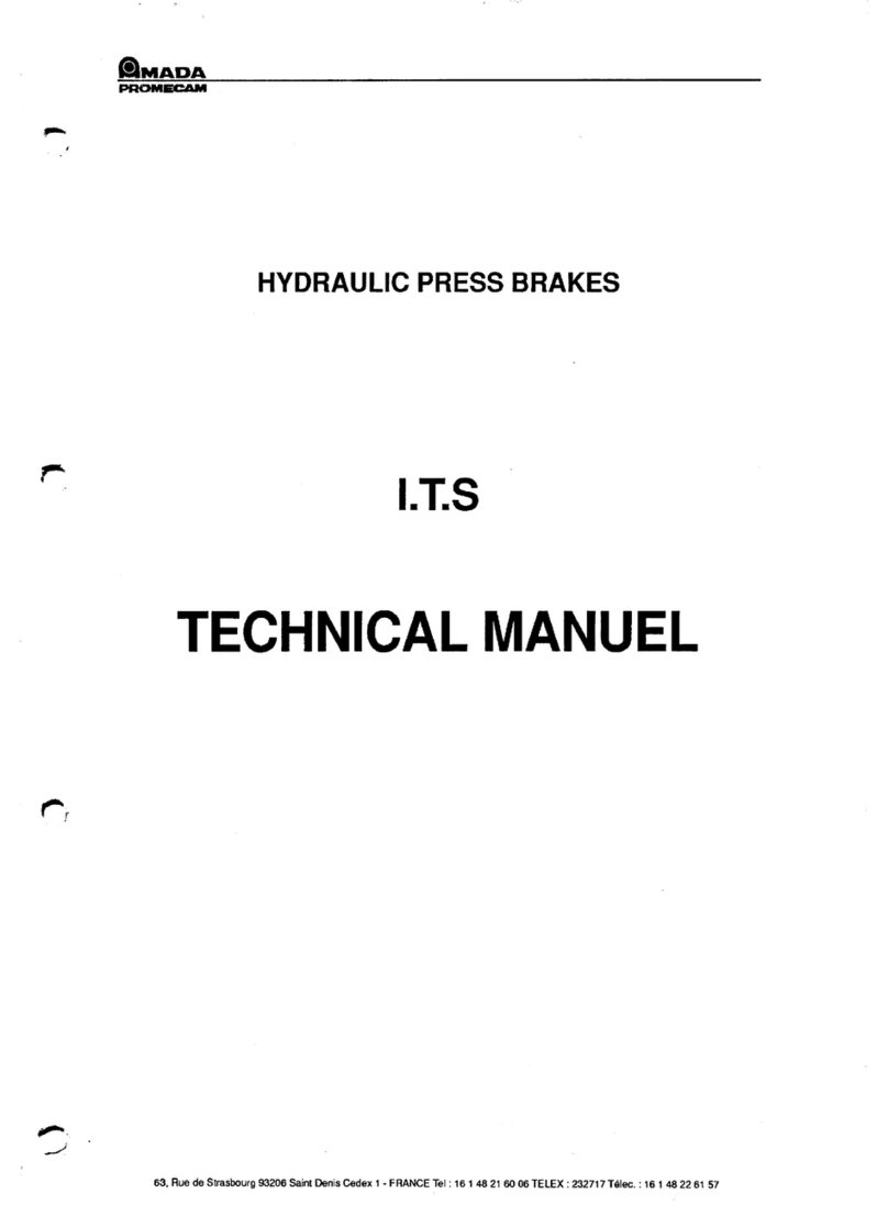 Amada Promecam ITS 50/12 Technical manual