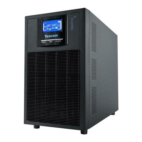 Tescom NEOLINE PLUS  1102ST User manual