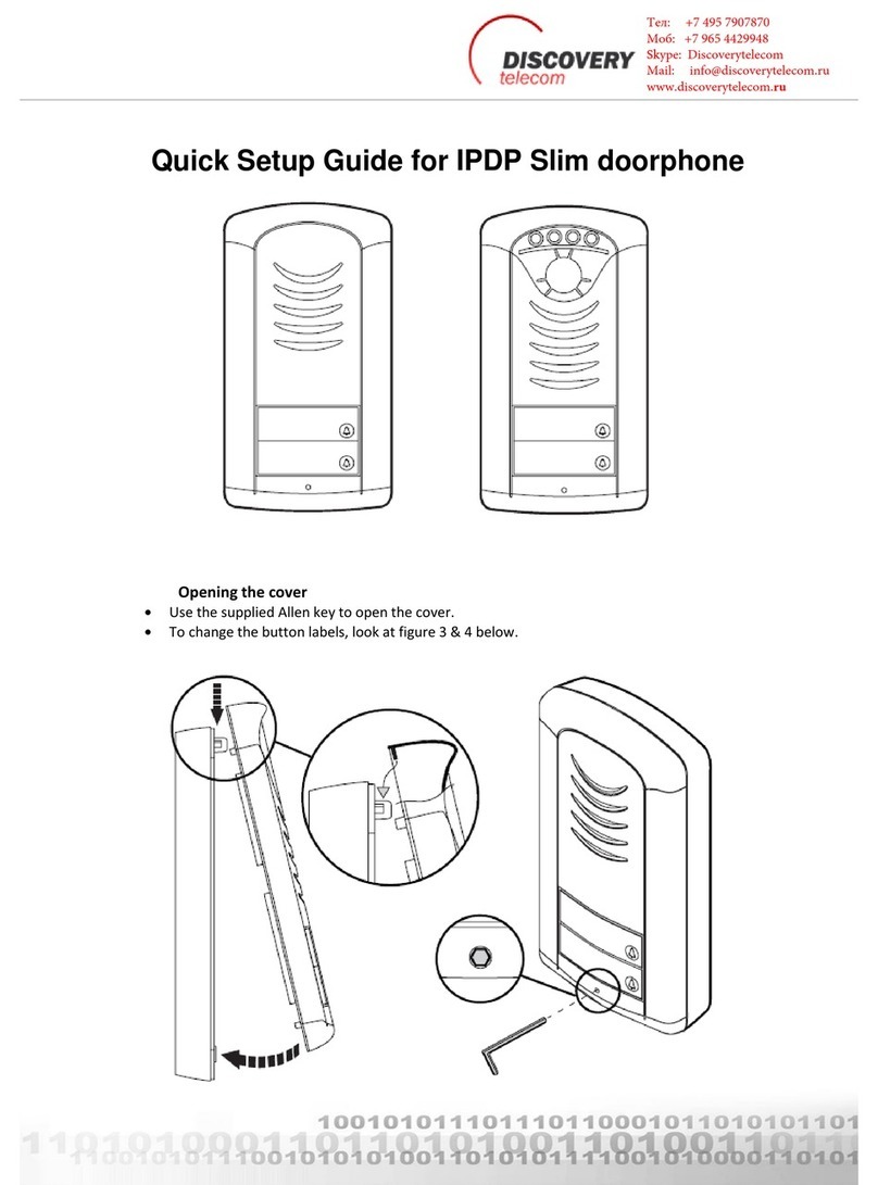 Alfacom 1987 Quick setup guide Alfacom 1987 Quick setup guide