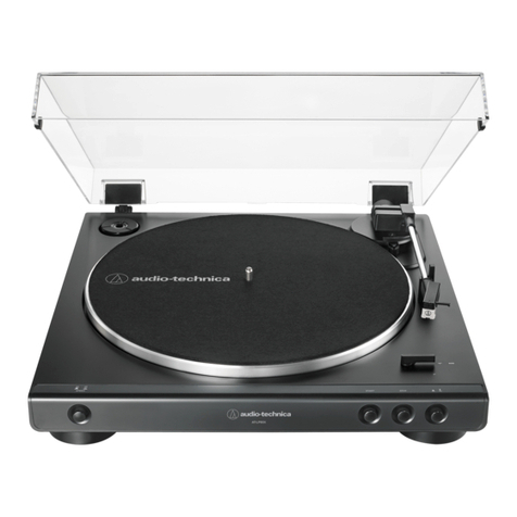Audio Technica AT-LP60X User manual