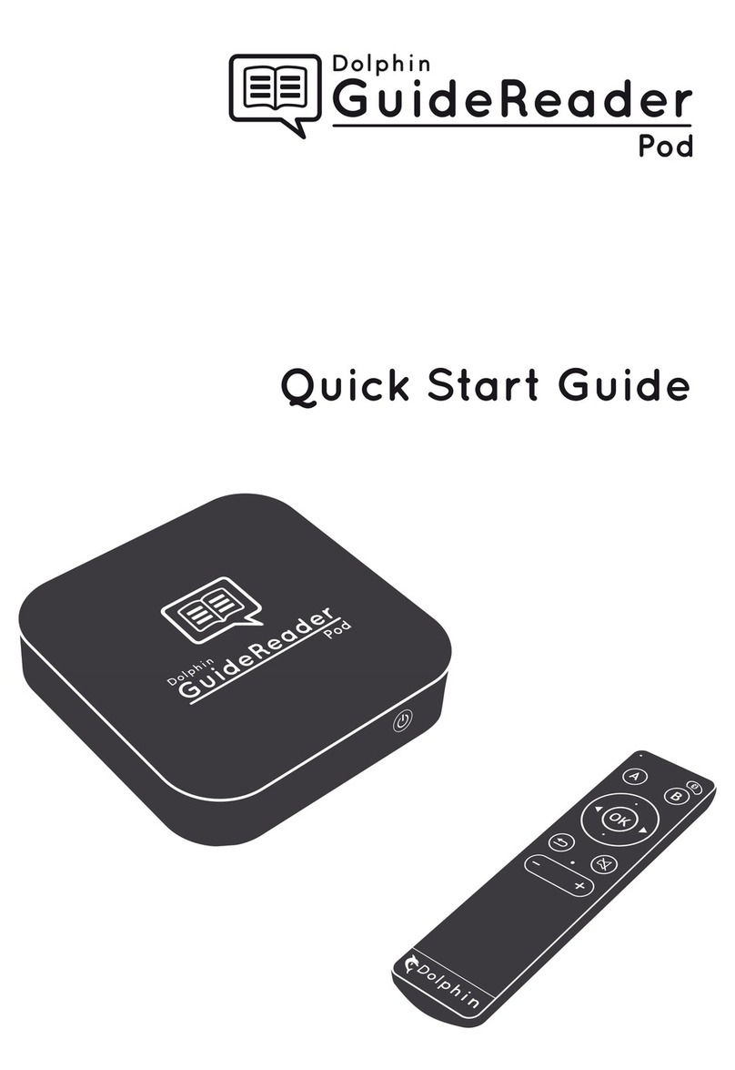 Dolphin GuideReader Pod quick start guide