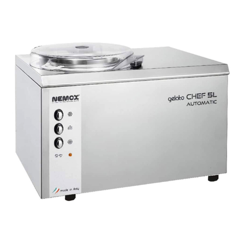 Nemox Gelato chef 5L automatic User manual