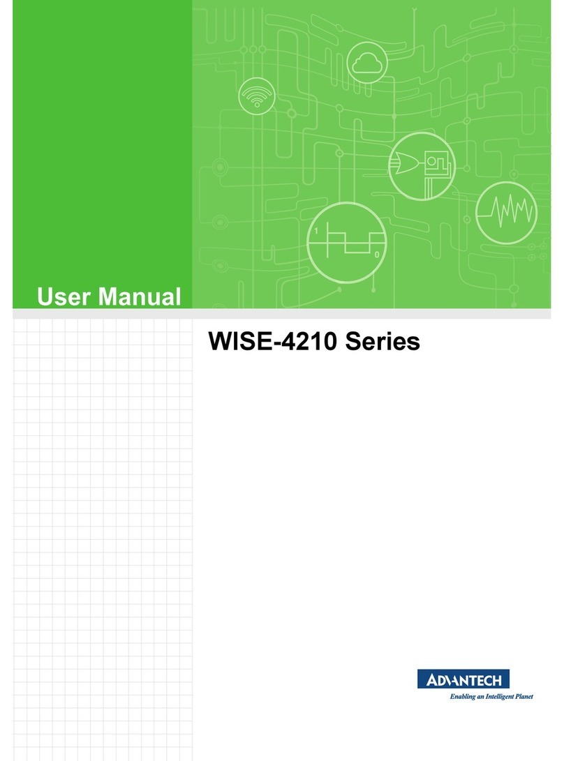 Advantech WISE-4210 Series user manual