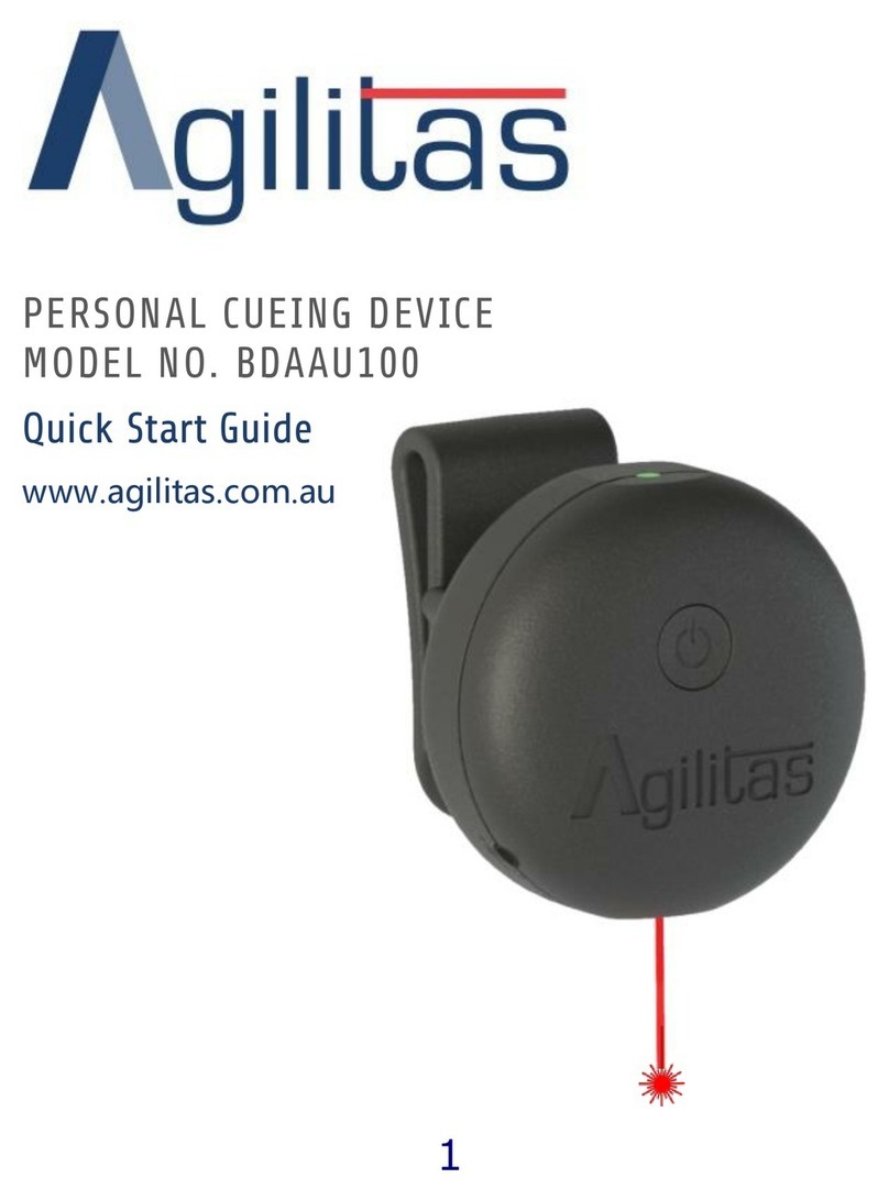 Agilitas BDAAU100 quick start guide