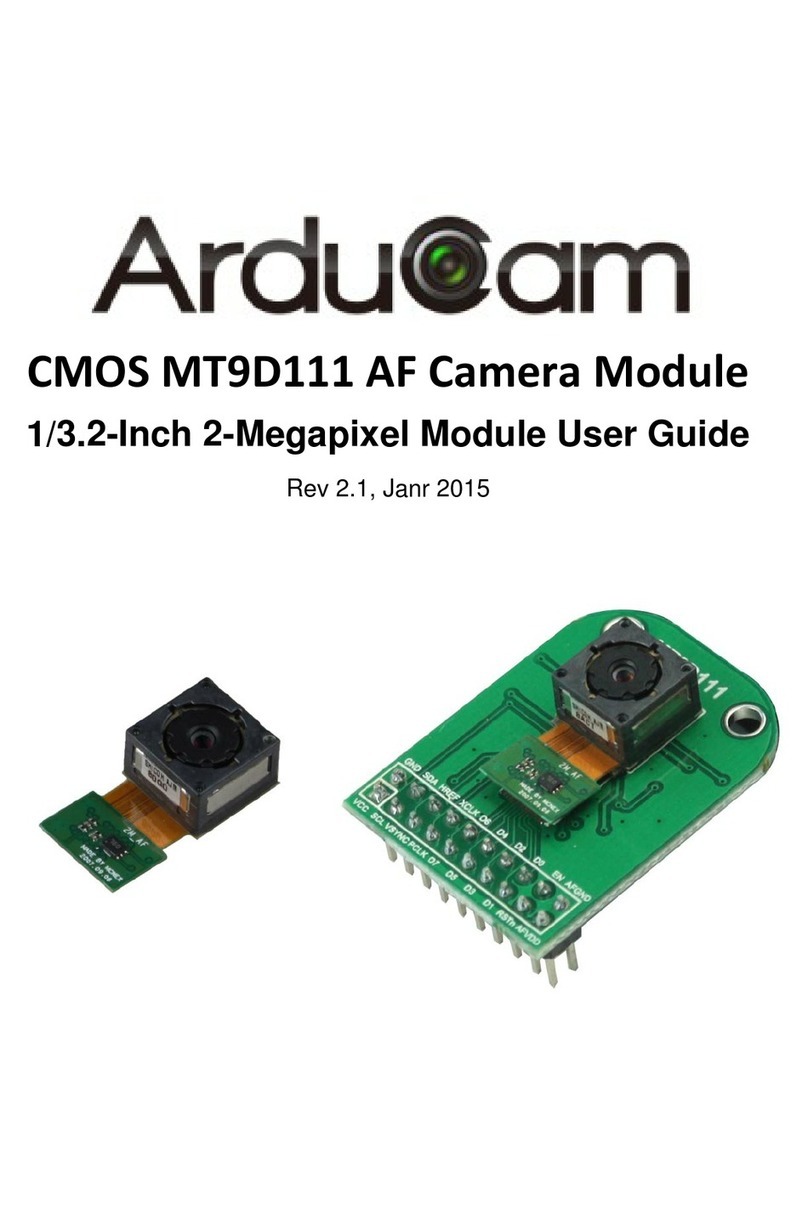 ArduCAM CMOS MT9D111 User manual