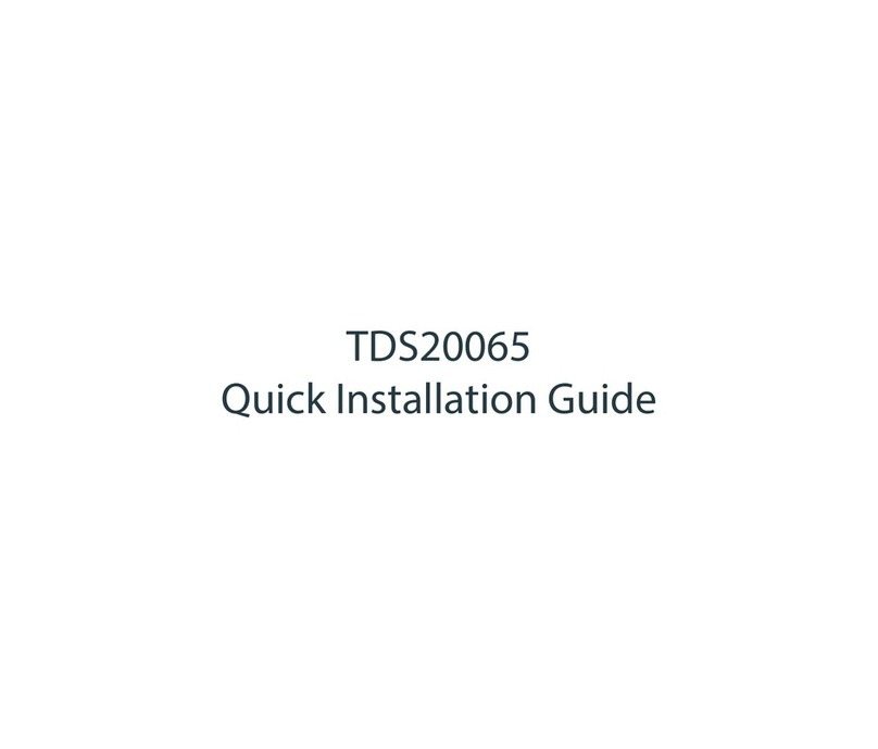Teletask TDS20065 Quick installation guide
