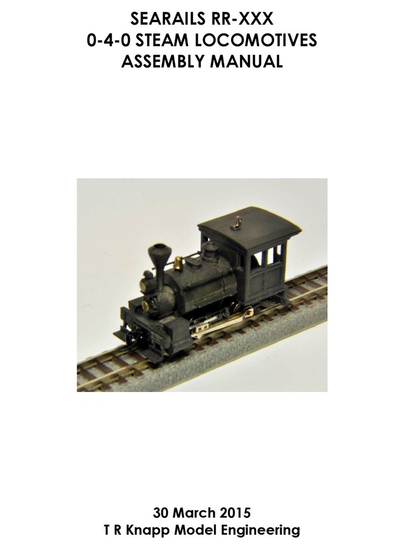 T R Knapp Model Engineering SEARAILS RR-Series Assembly manual