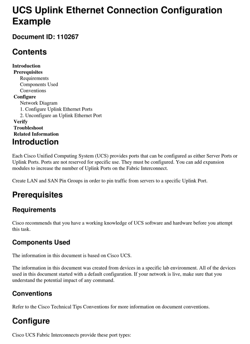 Cisco UCS 5100 User manual