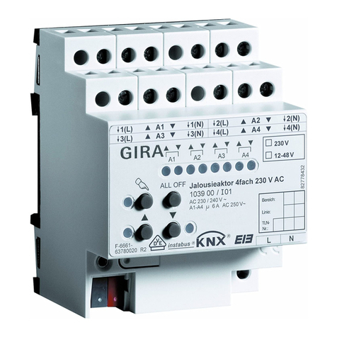 Gira 1039 00 User manual