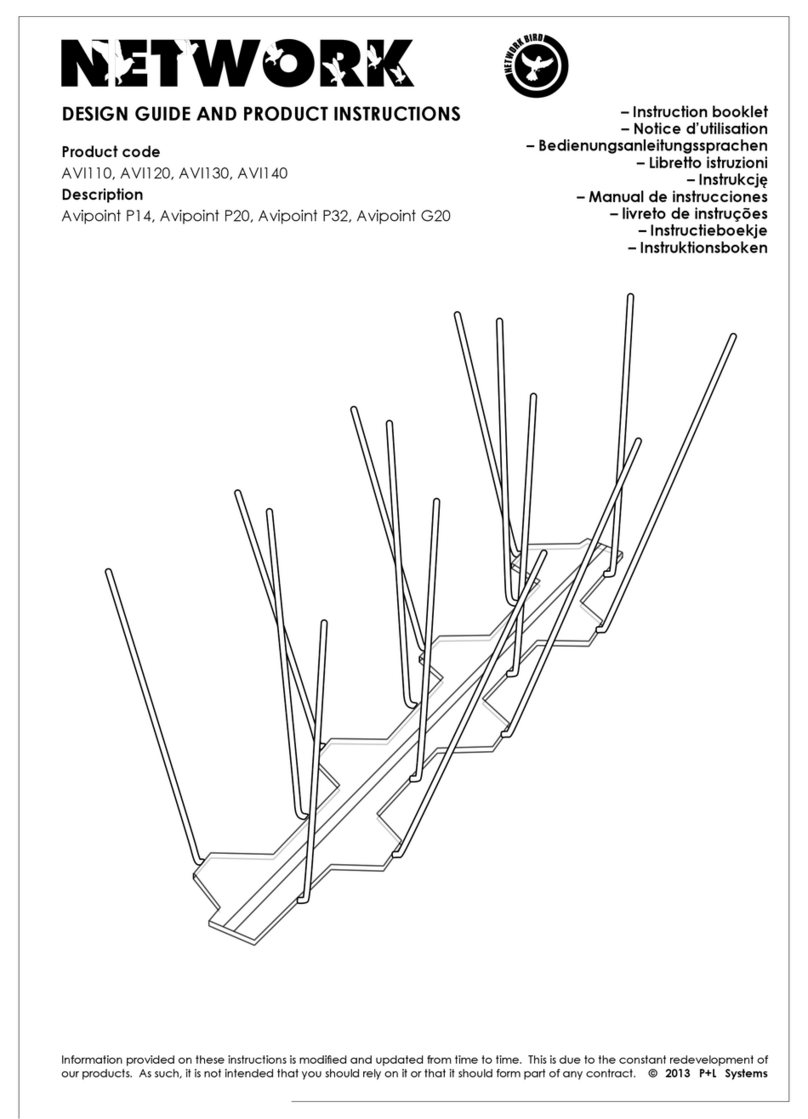 Network Bird Avpoint P14 Instruction booklet