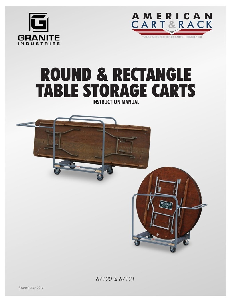 American Cart & Rack 67120 instruction manual American Cart & Rack 67120 instruction manual