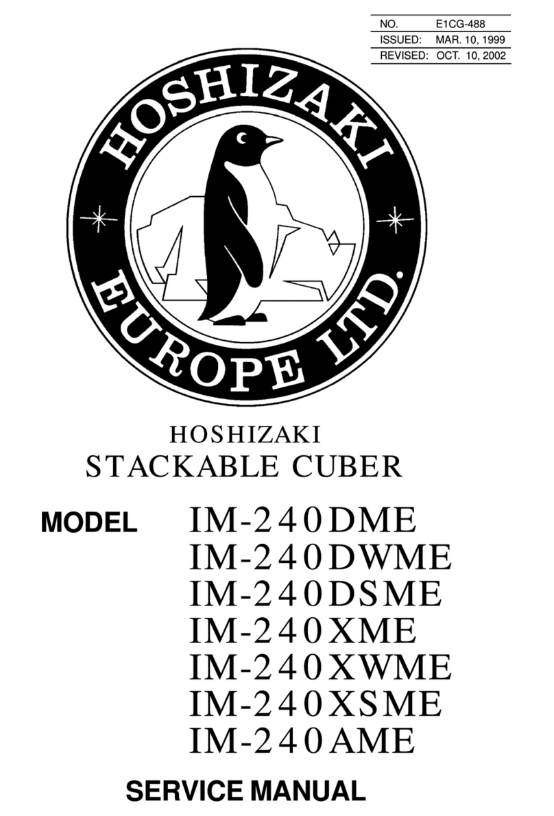 Hoshizaki IM-240DME User manual