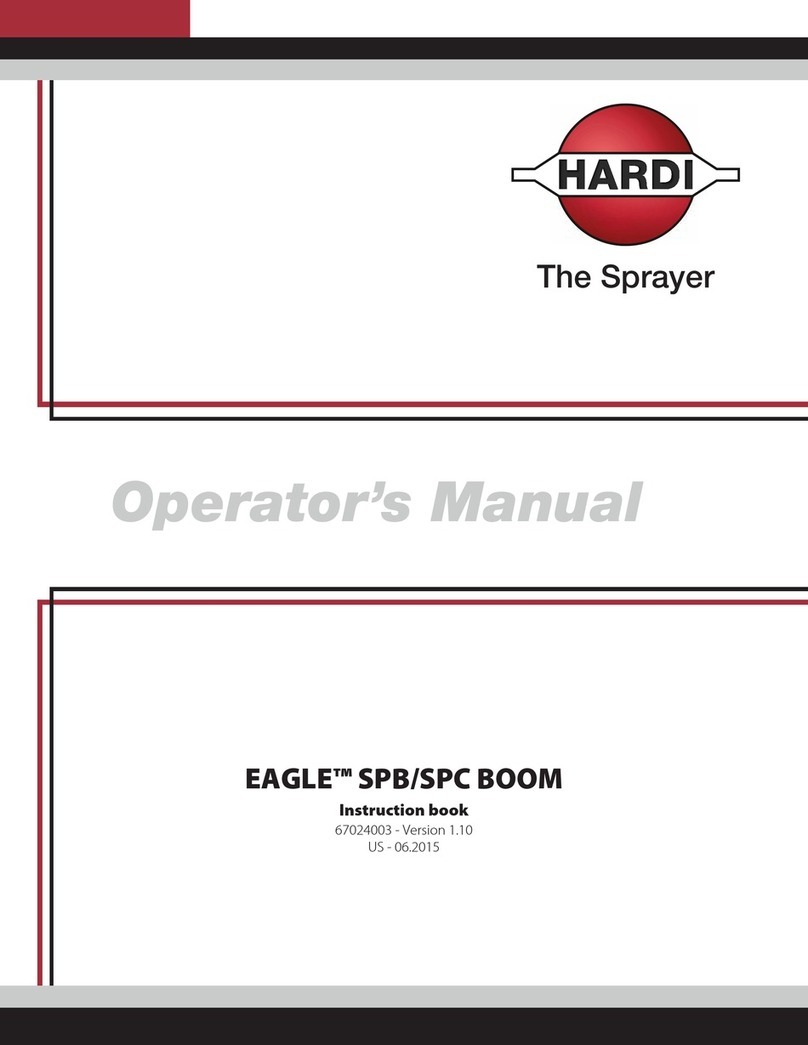 Hardi EAGLE SPB BOOM User manual