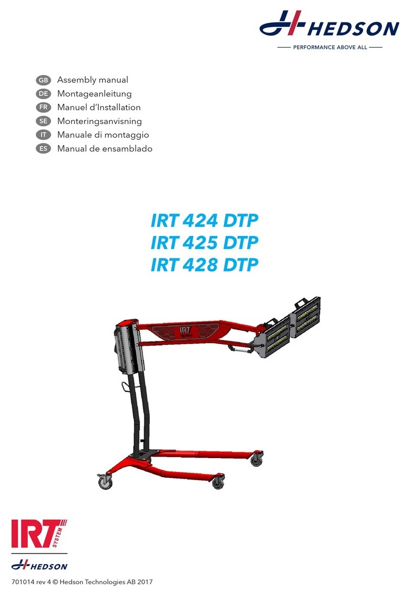 Hedson IRT 424 DTP User manual