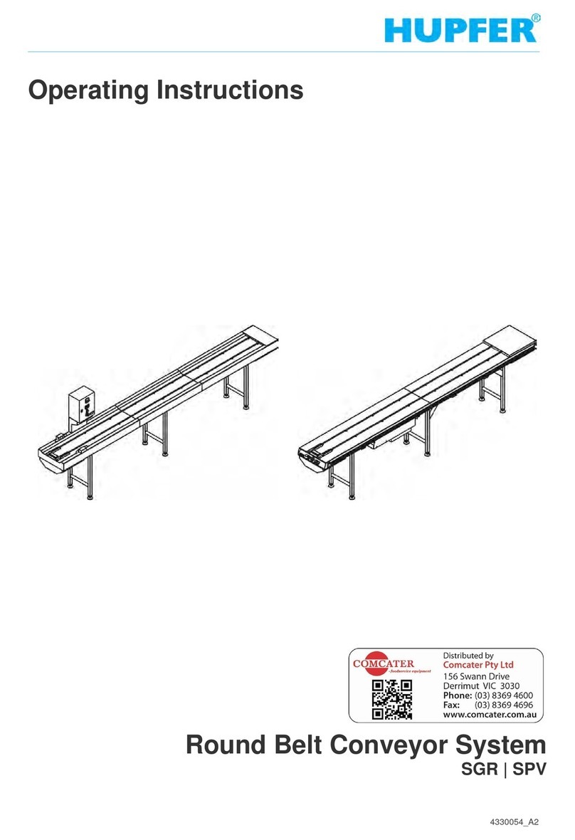 Hupfer SGR operating instructions