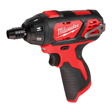 Milwaukee M12 Fuel User manual
