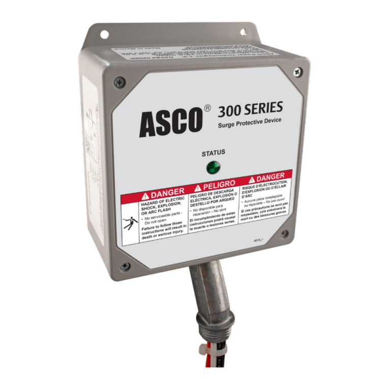 Asco Series 300 User manual Asco Series 300 User manual