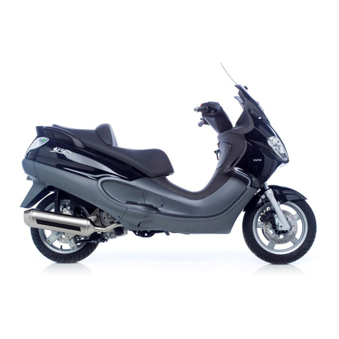 PIAGGIO X9 Evolution 125 2008 Service station manual