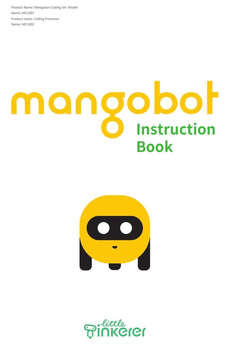 LITTLE TINKERER Mangobot MC1001 User manual